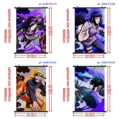 2 Sizes 5 Styles Naruto Cartoon Wall Scrolls Anime Wallscrolls