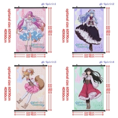 2 Sizes 5 Styles Spirit Chronicles Cartoon Wall Scrolls Anime Wallscrolls