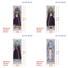 2 Sizes 6 Styles Wistoria Wand and Sword Cartoon Wall Scrolls Anime Wallscrolls