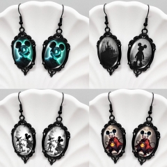 17 Styles Donald Duck Mickey Minnie Mouse Cartoon Anime Alloy Earring