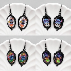 12 Styles Lilo & Stitch Cartoon Anime Alloy Earring