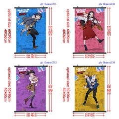 2 Sizes 5 Styles Demon Slayer: Kimetsu no Yaiba Cartoon Wall Scrolls Anime Wallscrolls