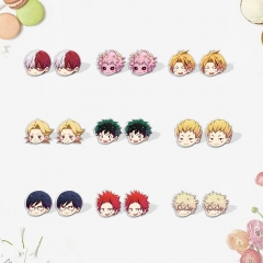 22 Styles My Hero Academia Cartoon Anime Acrylic Earrings