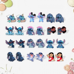 19 Styles Lilo & Stitch Cartoon Anime Earring