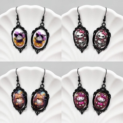 9 Styles The Nightmare Before Christmas Kuromi My Melody Cartoon Anime Alloy Earring