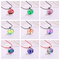 20 Styles Inside Out Cartoon Anime Necklace