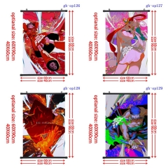 2 Sizes 6 Styles One Piece Cartoon Wall Scrolls Anime Wallscrolls