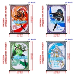 2 Sizes 5 Styles Wistoria Wand and Sword Cartoon Wall Scrolls Anime Wallscrolls