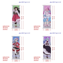 2 Sizes 5 Styles Spirit Chronicles Cartoon Wall Scrolls Anime Wallscrolls
