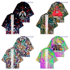 5 Styles Gorilla Tag Anime Kimono Haori Cloak