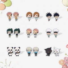 9 Styles Jujutsu Kaisen Cartoon Anime Alloy Earring