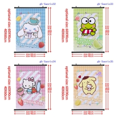 2 Sizes 6 Styles Sanrio Cartoon Wall Scrolls Anime Wallscrolls
