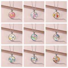 17 Styles Pretty Soldier Sailor Moon Cartoon Anime Alloy Necklace