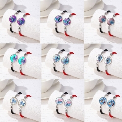 14 Styles Lilo & Stitch Cartoon Anime Stainless Steel Bracelet