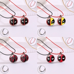 20 Styles Deadpool Wolverine Cartoon Anime Necklace