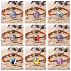 18 Styles Inside Out Cartoon Anime Alloy Bracelet