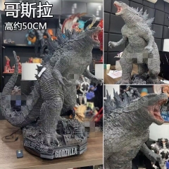 带电）电影版 传奇 哥斯拉 GK 可发光 盒装手办 高约50cm重8.6kg
