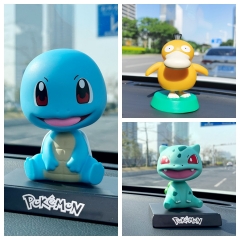 3 Styles 11CM Pokemon Cartoon Anime Shake Head Figure