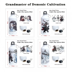 魔道祖师 4 动漫全彩印花户外运动水壶铝壶