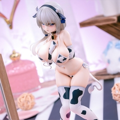 22CM Dream Tech Uzaki Tsuki Yue Cow bikini Cartoon Sexy Girls Anime PVC Figures