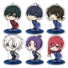 6 Styles 11CM Blue Lock Acrylic Fancy Anime Standing Plate