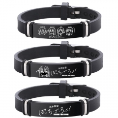 10 Styles Bocchi the Rock! Cartoon Anime Stainless Steel Bracelet