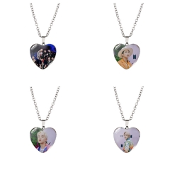 8 Styles K-POP BTS Bulletproof Boy Scouts Anime Alloy Necklace