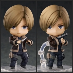Nendoroid 2337# Resident Evil Afterlife Leon Scott Kennedy Cartoon Anime PVC Figure