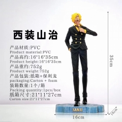 JT-001海贼王 GK 西装山治 盒装手办 高35cm 一箱1个