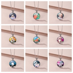 10 Styles Chainsaw Man Anime Alloy Necklace