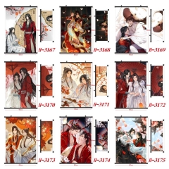 10 Styles 60*90CM Heaven Official's Blessing Cartoon Wall Scroll Anime Wallscroll
