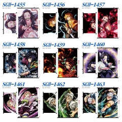 12 Styles 40*60CM Demon Slayer: Kimetsu no Yaiba Cartoon Wall Scroll Anime Wallscroll