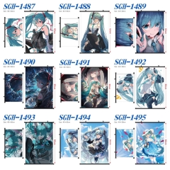 13 Styles 40*60CM Hatsune Miku Wall Scroll Anime Wallscroll
