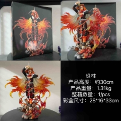 鬼灭之刃 GK 内卷炎柱 炼狱杏寿郎 盒装手办 高30cm 一箱30个