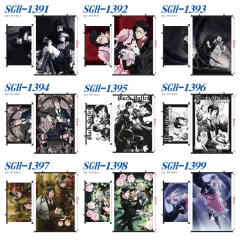 10 Styles 40*60CM Kuroshitsuji/Black Butler Cartoon Wall Scroll Anime Wallscroll