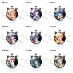 22 Styles Demon Slayer: Kimetsu no Yaiba Cartoon Anime Alloy Necklace