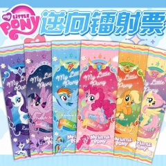 7*21cm 6 Styles My little pony Cartoon Anime card