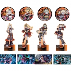 12 Styles Zenless Zone Zero Cartoon Pin Anime Brooch/Standing Plate