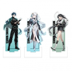 16cm 4 Styles Wuthering Waves Cartoon Anime Acrylic Standing Plate