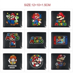 13 Styles Super Mario Bro Cartoon Short Anime Wallet Purse