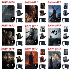 10 Styles Black Myth: Wukong Cartoon Short Anime Wallet Purse