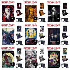 10 Styles The Nightmare Before Christmas Cartoon Short Anime Wallet Purse