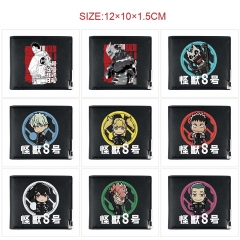 9 Styles Kaiju No. 8 Cartoon Short Anime Wallet Purse
