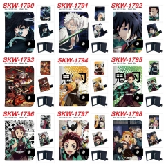 10 Styles Demon Slayer: Kimetsu no Yaiba Cartoon Short Anime Wallet Purse