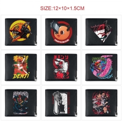 9 Styles Chainsaw Man Cartoon Short Anime Wallet Purse