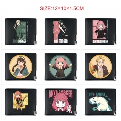 11 Styles SPY×FAMILY Cartoon Short Anime Wallet Purse