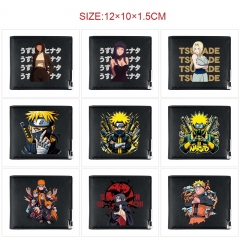 25 Styles Naruto Cartoon Short Anime Wallet Purse