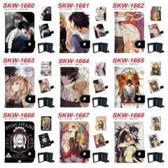 10 Styles Death Note Cartoon Short Anime Wallet Purse