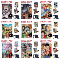 10 Styles One Piece Cartoon Short Anime Wallet Purse