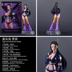 （纸箱）海贼王 蛋尖岛 罗宾 盒装手办 高26cm 一箱48个